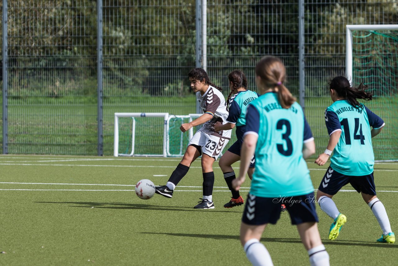 Bild 353 - B-Juniorinnen Wedel - St. Pauli : Ergebnis: 1:2